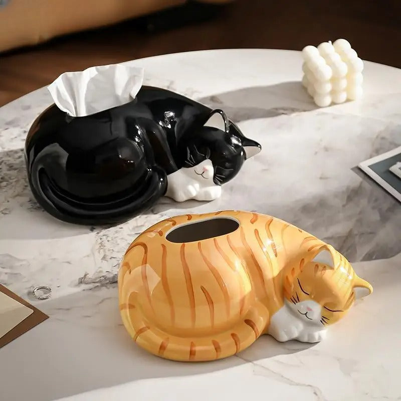 Cozy Ceramic Cat™ — Turn Everyday Tissues into a Stylish, Heartwarming Moment
