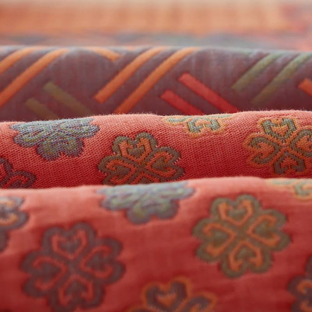 Evara — Reversible Cotton Patchwork Quilt with Lightweight Comfort