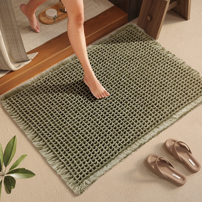 Solis Waffle Mat™ — Wrap Your Feet in Plush Luxury That Lasts All Day