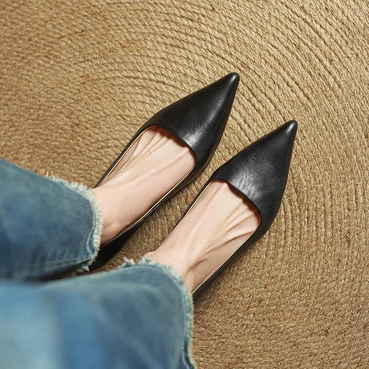 Premium Leather Pumps™ — Unleash All-Day Power and Effortless Elegance