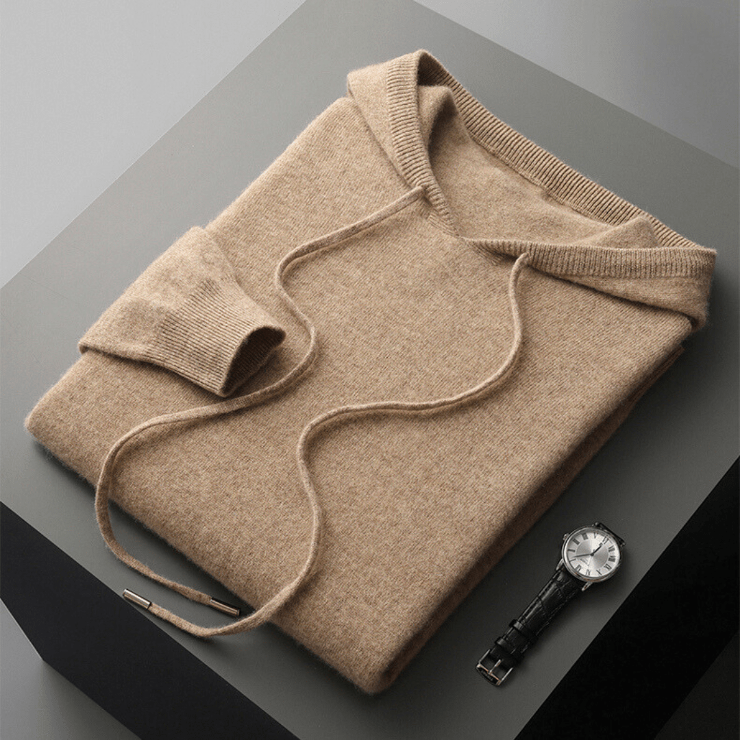 Veyden — Extra-Fine Merino Wool Hoodie with Moisture-Wicking Knit