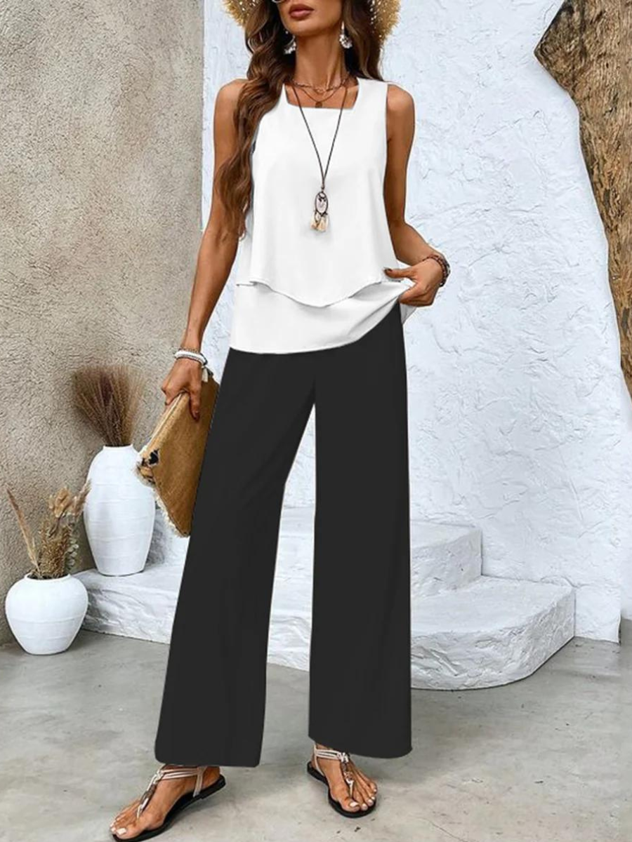 Viora™ Two-Piece Set — Command Unstoppable Confidence with Every Breathable, Head-Turning Step