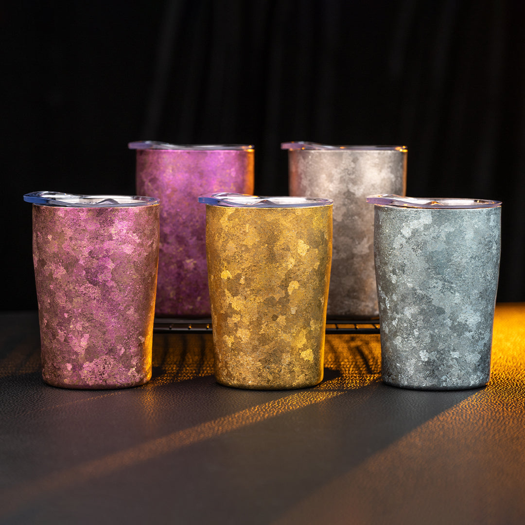 Veyron Cup — Pure Titanium Double-Wall Insulated Travel Mug