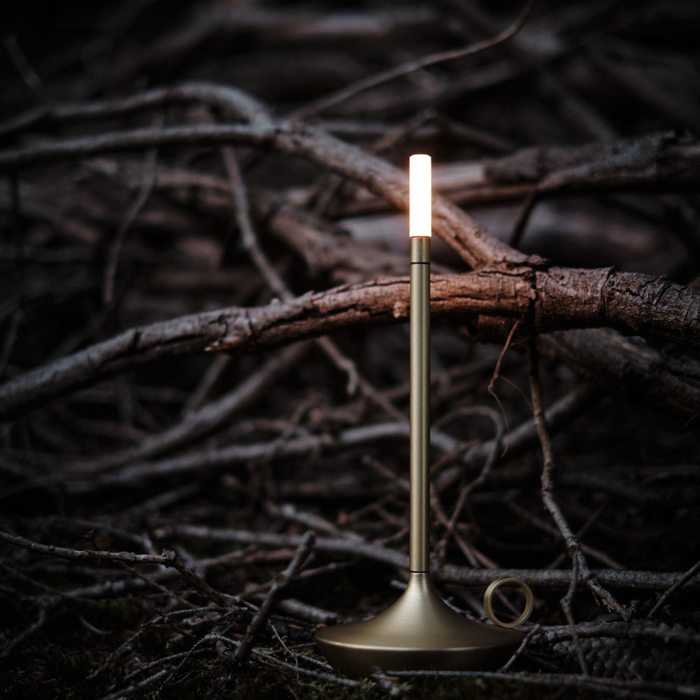 Lioren — Modern Candlestick Light with Touch Dimming and Rechargeable Battery