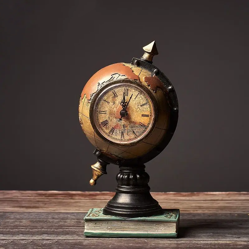 Antique Earth Clock™ — Command Every Room with Vintage Power and Timeless Style