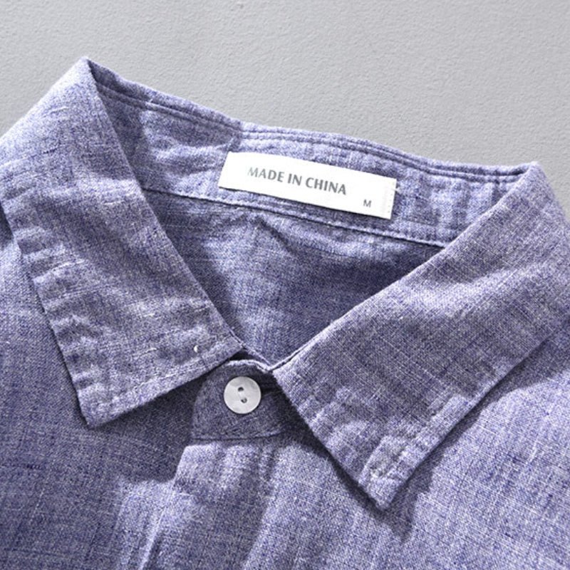AeroVail™ Linen Shirt — Stay Cool, Command Attention, Own Every Moment