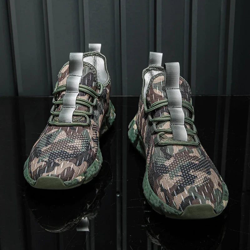 Tavik — Breathable Camo Sneakers with Cushioned Sole
