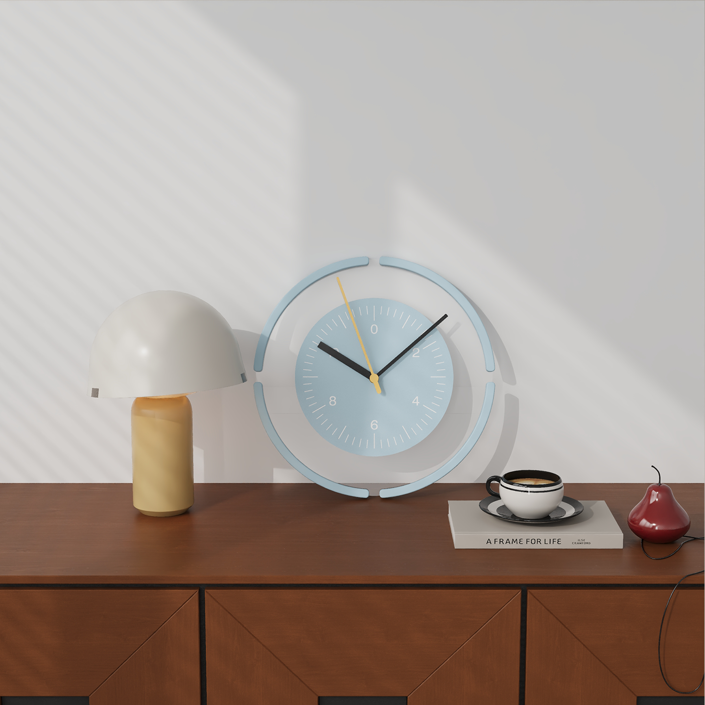 Orbin — Modern Ring Wall Clock with Silent Sweep Movement