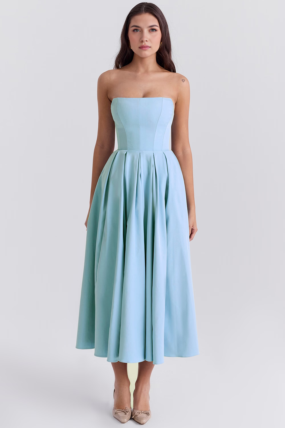 Liora — Elegant Bustier Dress with Waist-Defining Corset for Special Events