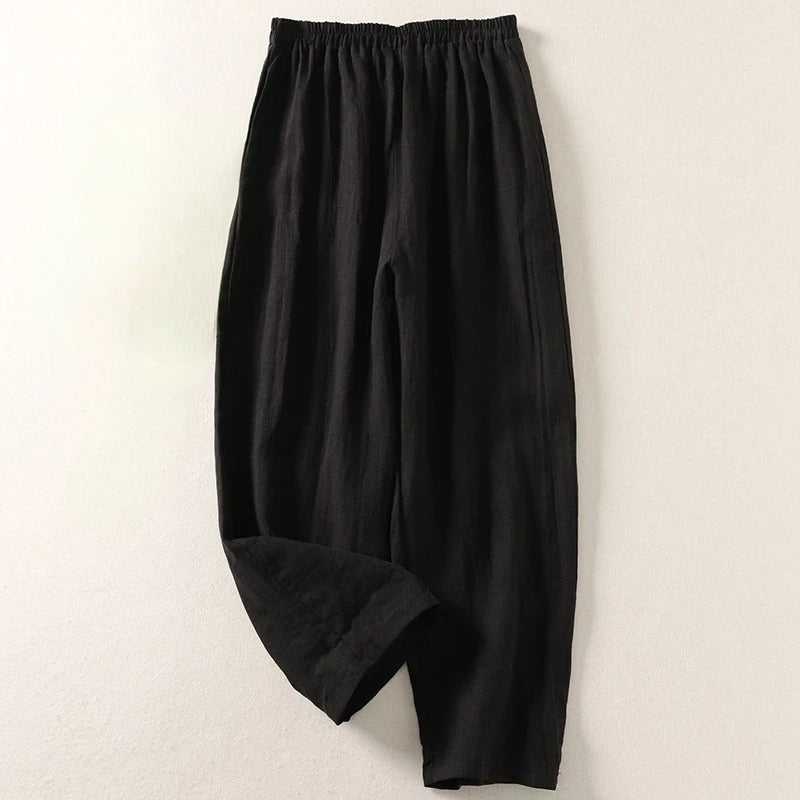 AeroLuxe Linen™ Pants — Feel Fresh and Command Every Room with Effortless Cool Comfort