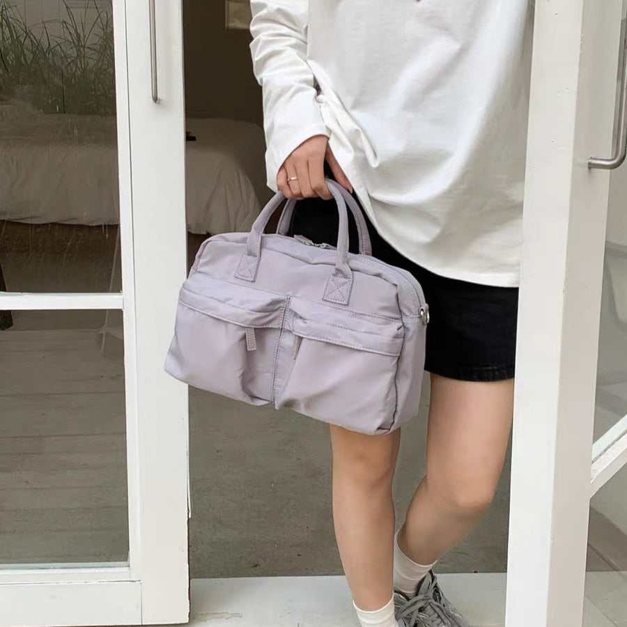 Kalen — Lightweight Nylon Crossbody Bag with Zipper Compartment