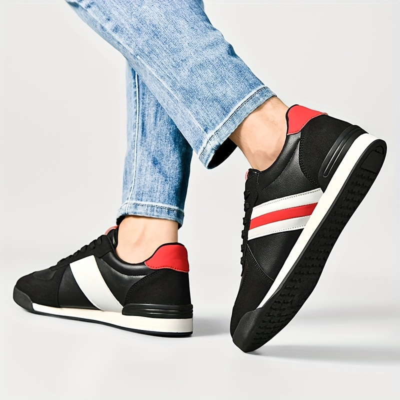 Veroa — Genuine Leather Retro Sneakers with Cushioned Sole