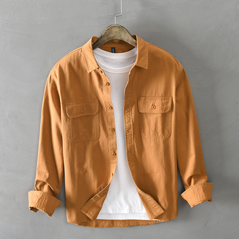 Arlenza — Lightweight Gossamer Linen Shirt with Flap Pockets