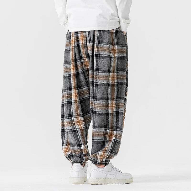Luxury-Soft Plaid Joggers™ — Feel Unstoppable Comfort That Moves With You All Day