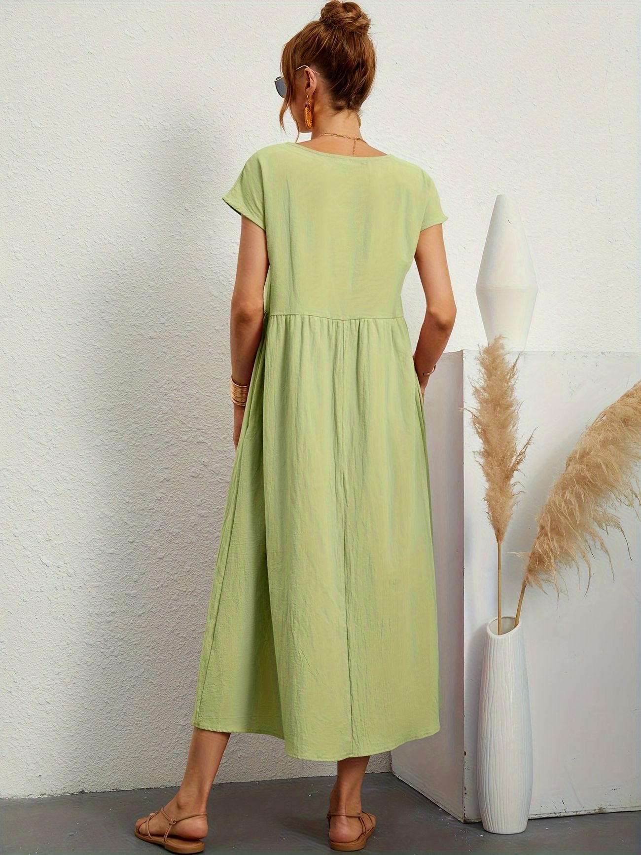 VeraLuxe™ Casual Dress — Effortless Elegance That Commands Every Room