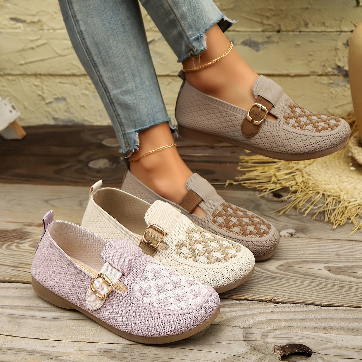 Norlan — Women's Ultra Comfortable Knitted Loafers with Ergonomic Support