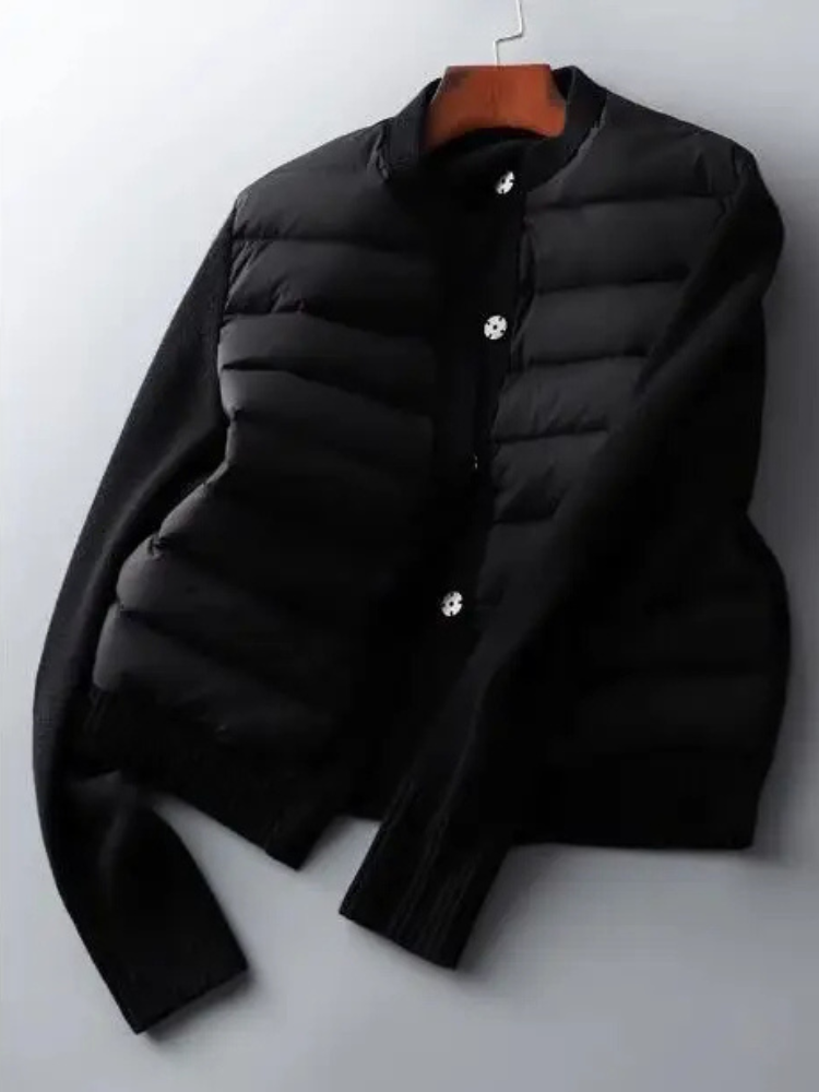 Lurova — Lightweight Quilted Jacket with Flexible Ribbed Knit