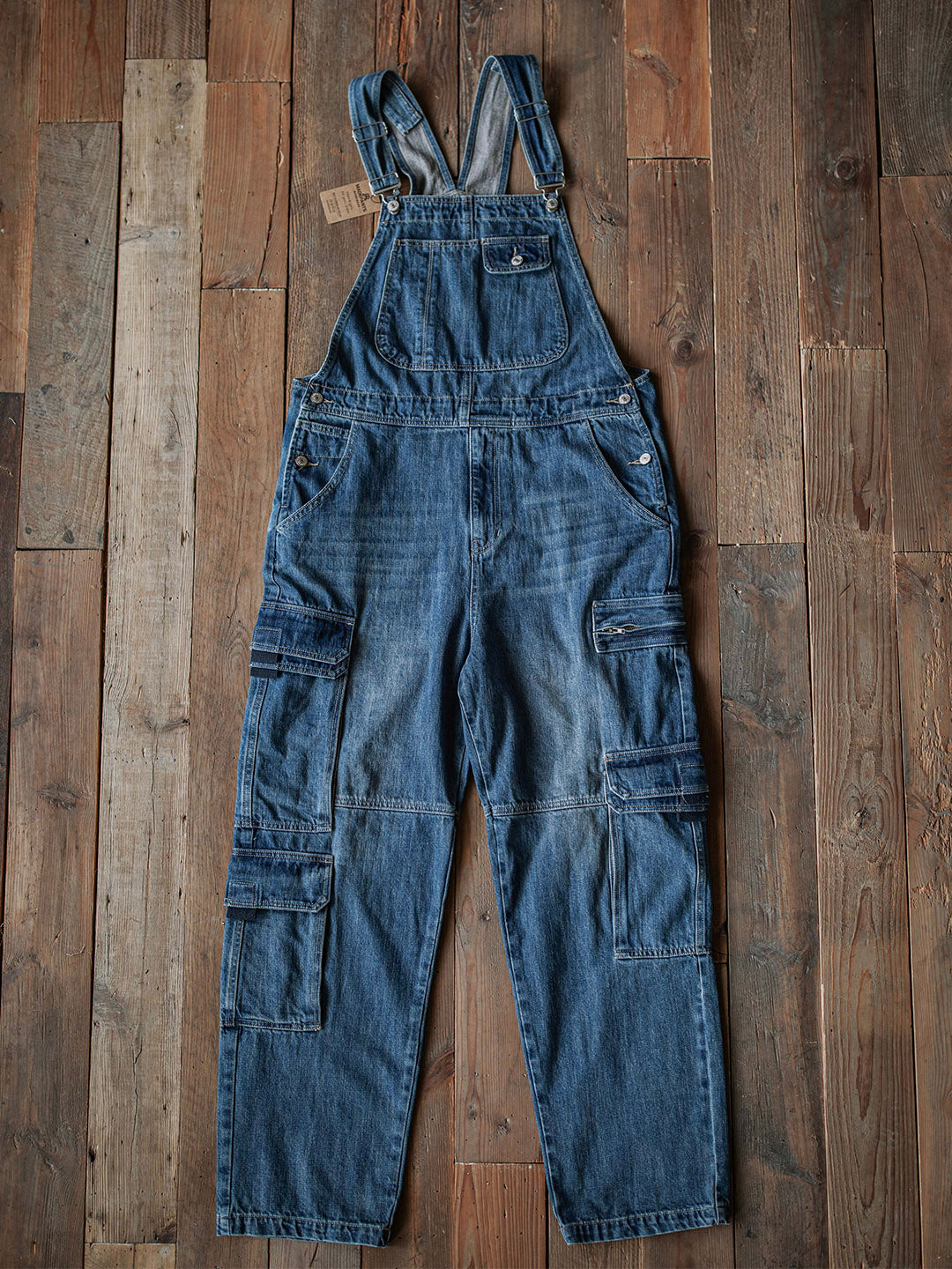 ForgeFlex™ Wide-Cut Denim Overalls — Unleash Freedom and Power in Every Move