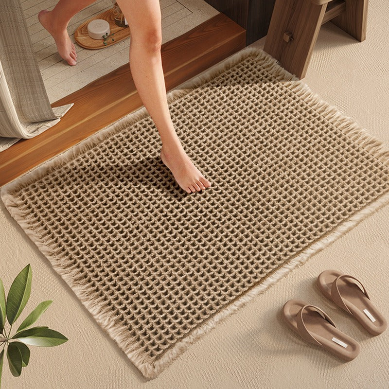Solis Waffle Mat™ — Wrap Your Feet in Plush Luxury That Lasts All Day