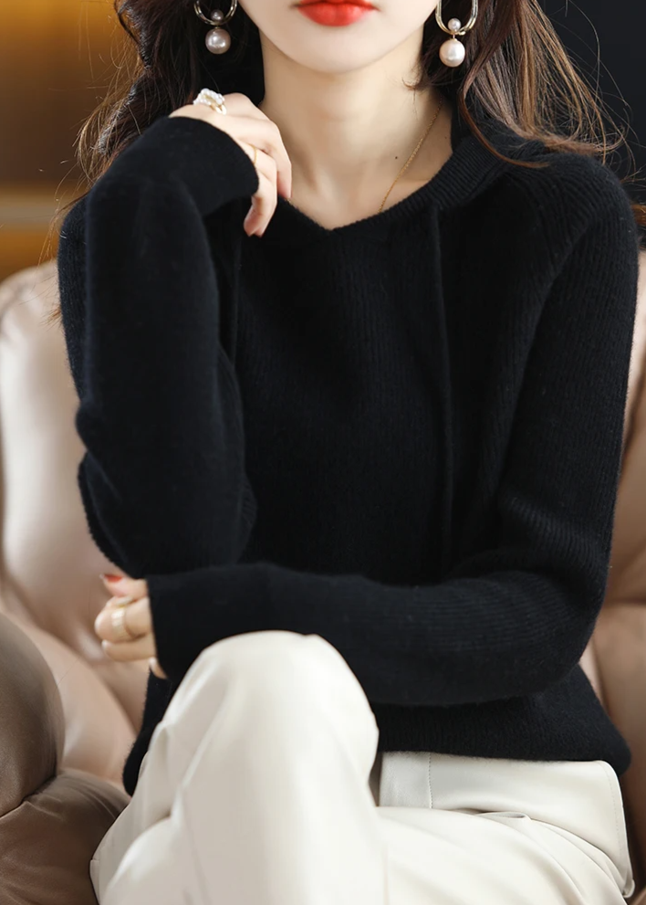 Norla — Soft Wool Cashmere Hoodie with Lightweight Insulation