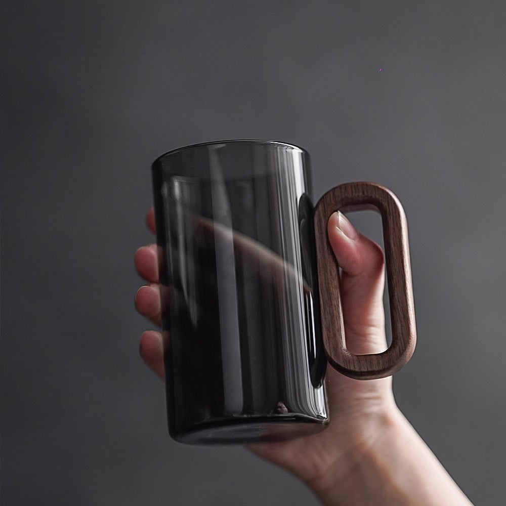 Smoked Gradient Glass Mug™ — Ignite Your Daily Ritual with Stunning Style and Comfort