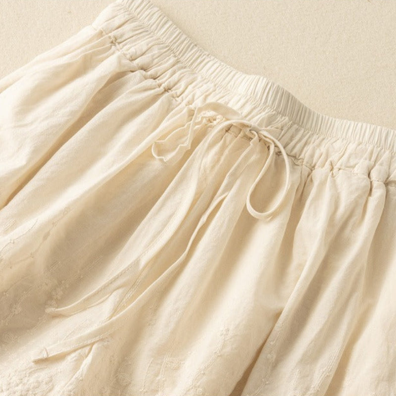 BreezyLinen Shorts™ — Experience Effortless Cool Comfort and Feminine Elegance All Day