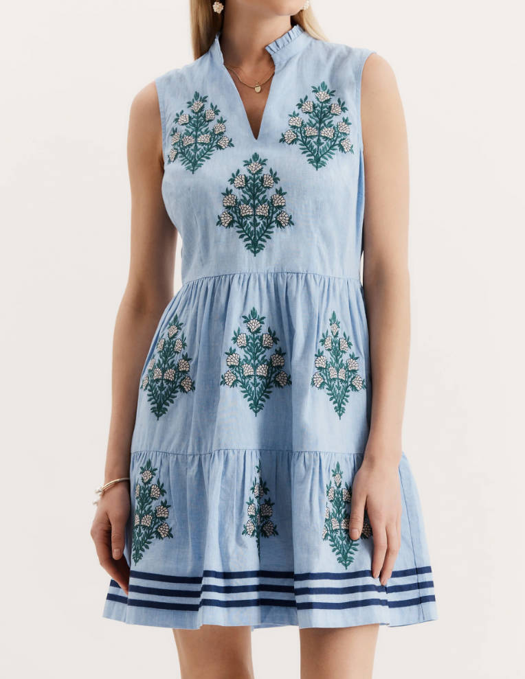 Zentari Wildflower Breeze Dress