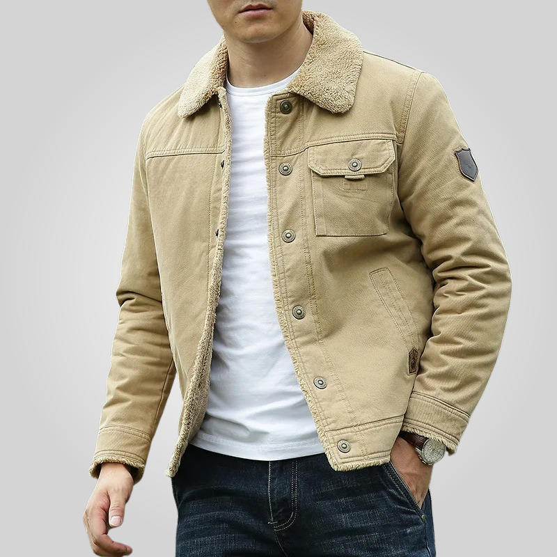Verno Jacket — Heavy-Duty Fleece-Lined Cold Weather Jacket