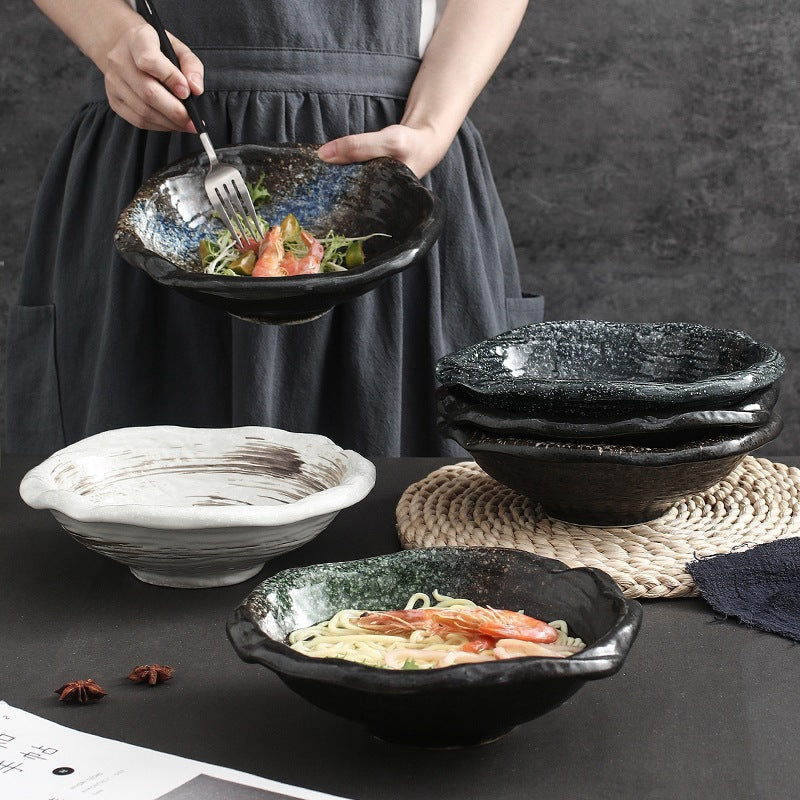 LioraGlaze — Handcrafted Ceramic Bowl with Glossy Rustic Finish