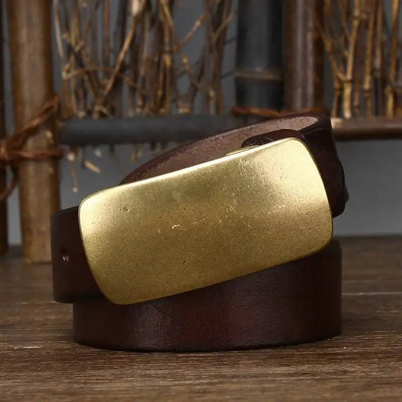 Full-Grain Leather Belt™ — Command Attention with Timeless Strength and Unstoppable Style