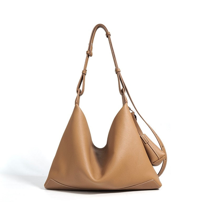 Elinor Tote — Women's Genuine Leather Commuter Bag with Spacious Interior