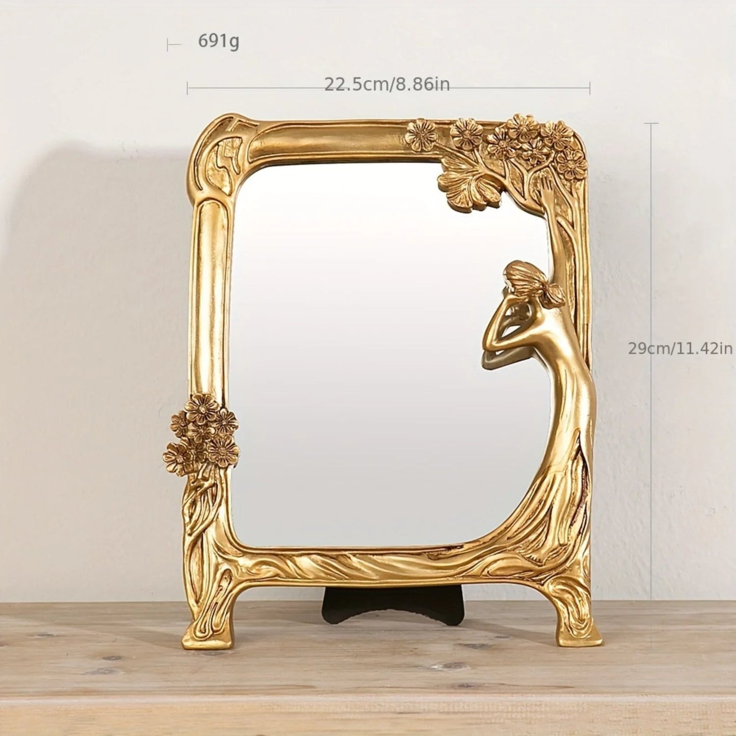 Embossed Floral Mirror™ — Transform Any Space Into Timeless Vintage Luxury