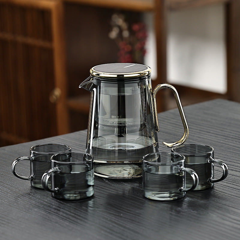 Solara Magnetic Glass Tea Set™ — Brew Perfectly Smooth Tea That Calms and Empowers Every Moment