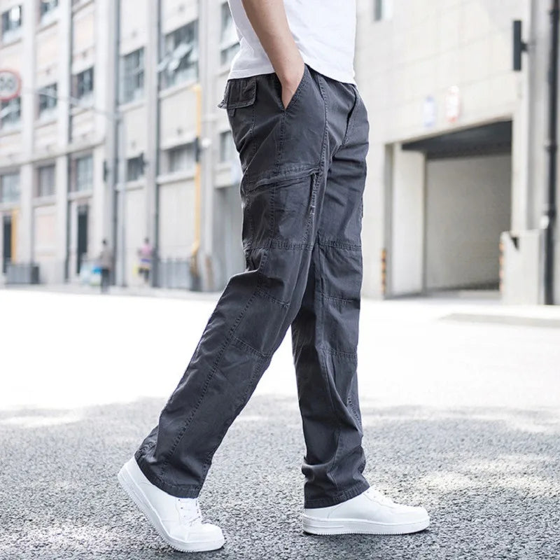 Tavren Cargo Pants — Organic Cotton Stretch Workwear with Utility Pockets