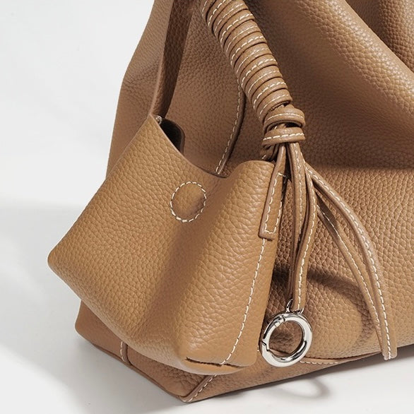 Elinor Tote — Women's Genuine Leather Commuter Bag with Spacious Interior