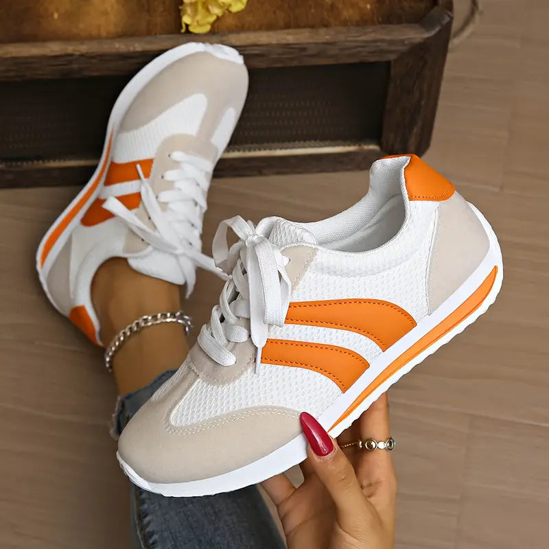 Vexa — Retro Mesh Sneakers with Cushioned Comfort