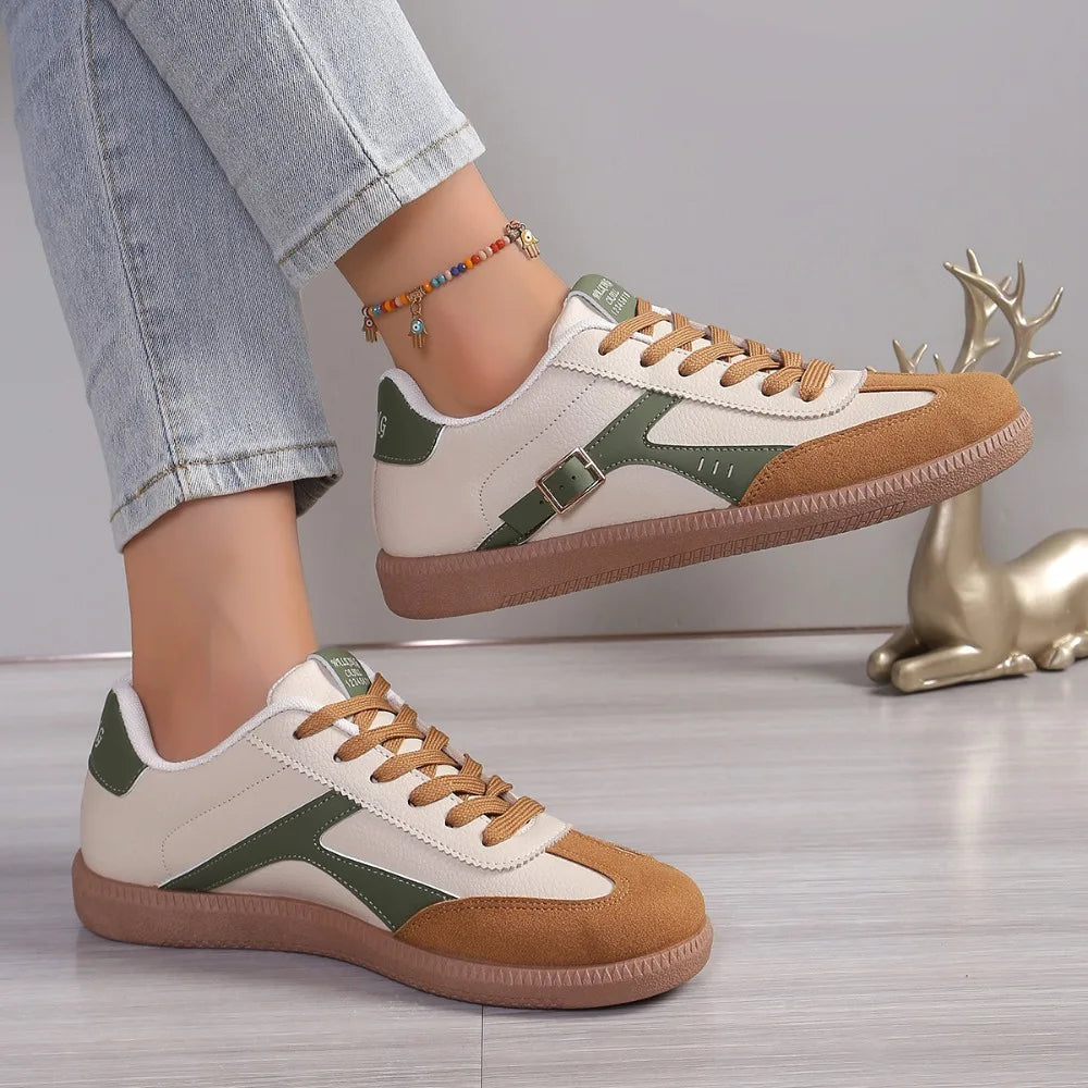 Harlowe — Women's Vintage Style Sneakers with Lightweight Comfort