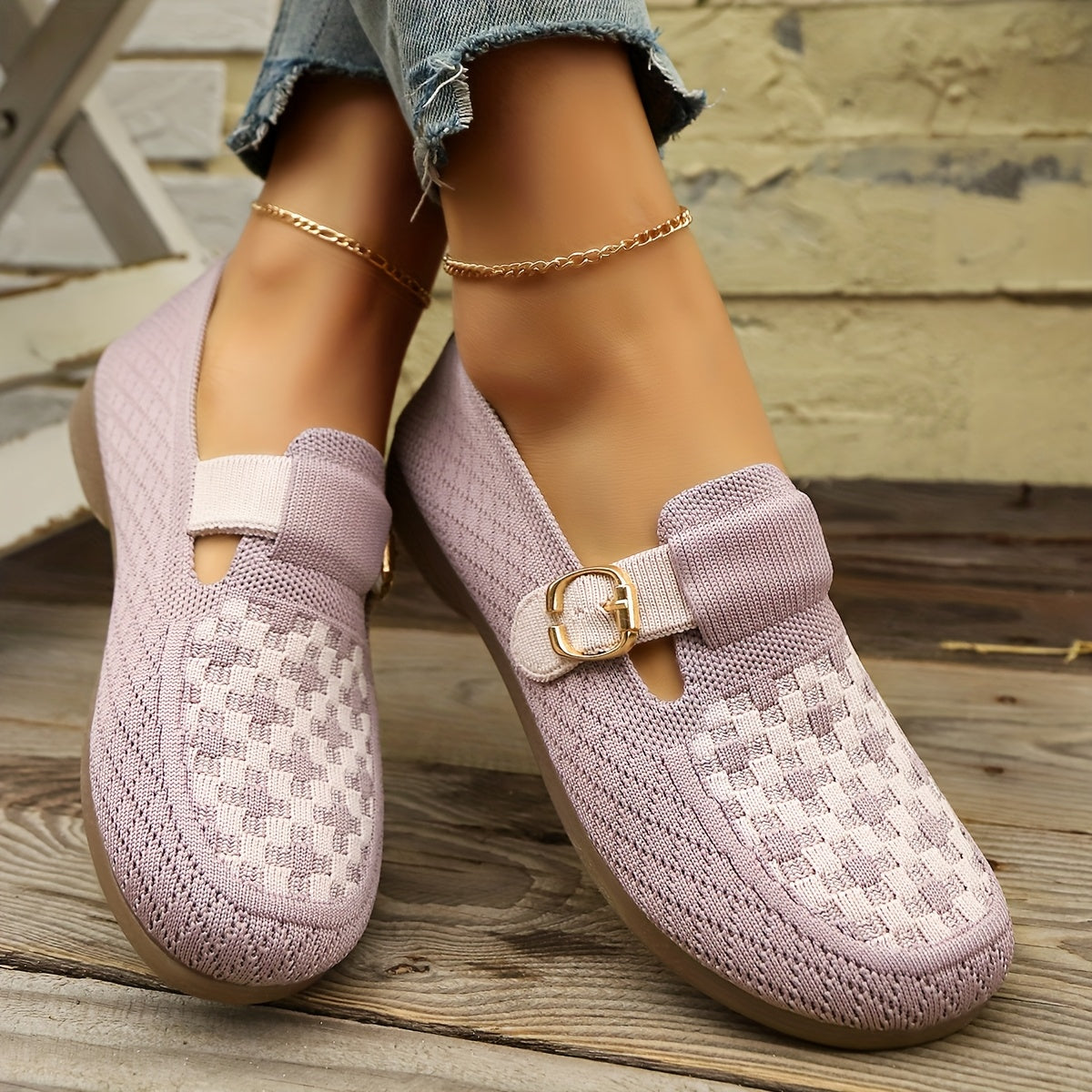 Norlan — Women's Ultra Comfortable Knitted Loafers with Ergonomic Support