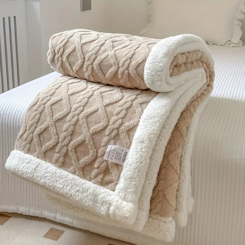 LuxeCloud™ Blanket — Your Ultimate Year-Round Hug of Heavenly Softness and Calm