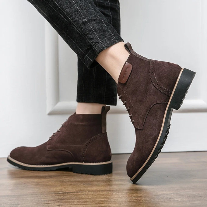 VeltriQ™ Suede Boots — Unmatched Comfort and Style That Powers Your Confidence All Day