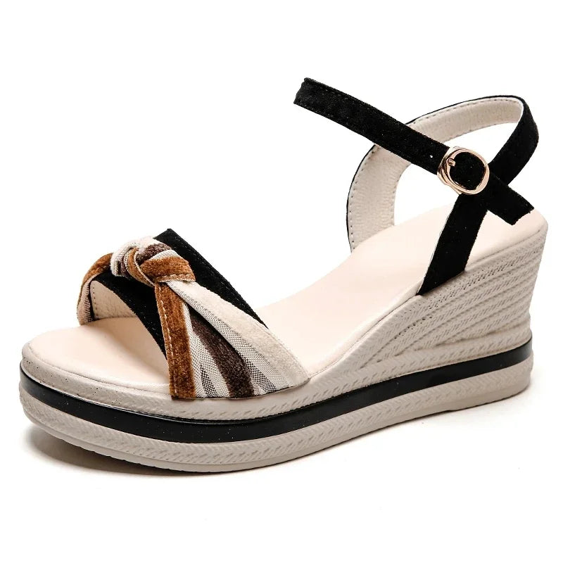 PlatformBow™ — Elevate Every Summer Step with Unstoppable Comfort and Style