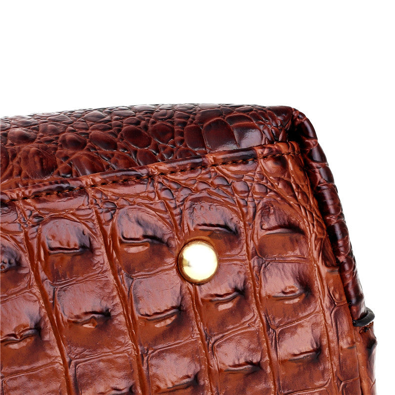 Norla — Vintage Croc Handbag with Convertible Design