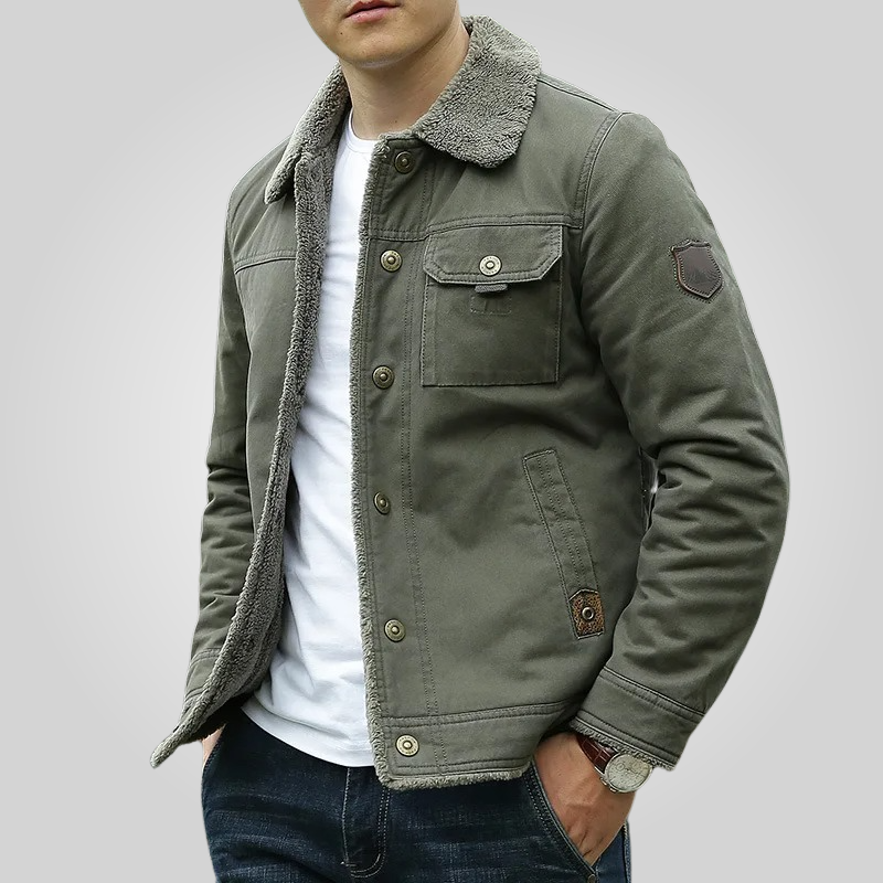 Verno Jacket — Heavy-Duty Fleece-Lined Cold Weather Jacket