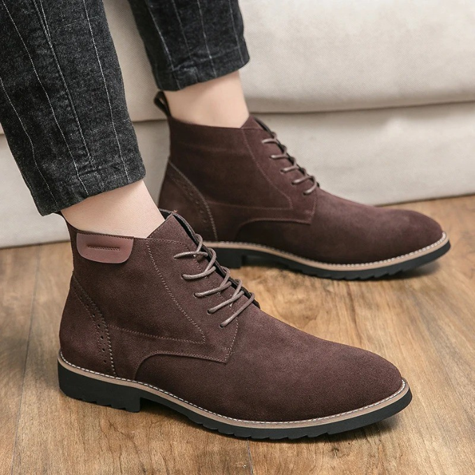 VeltriQ™ Suede Boots — Unmatched Comfort and Style That Powers Your Confidence All Day