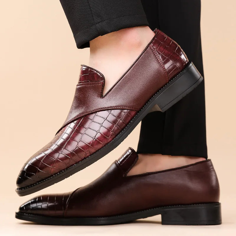 Luxe Leather Loafers™ — Own Every Room with Bold Style and Unshakable Confidence