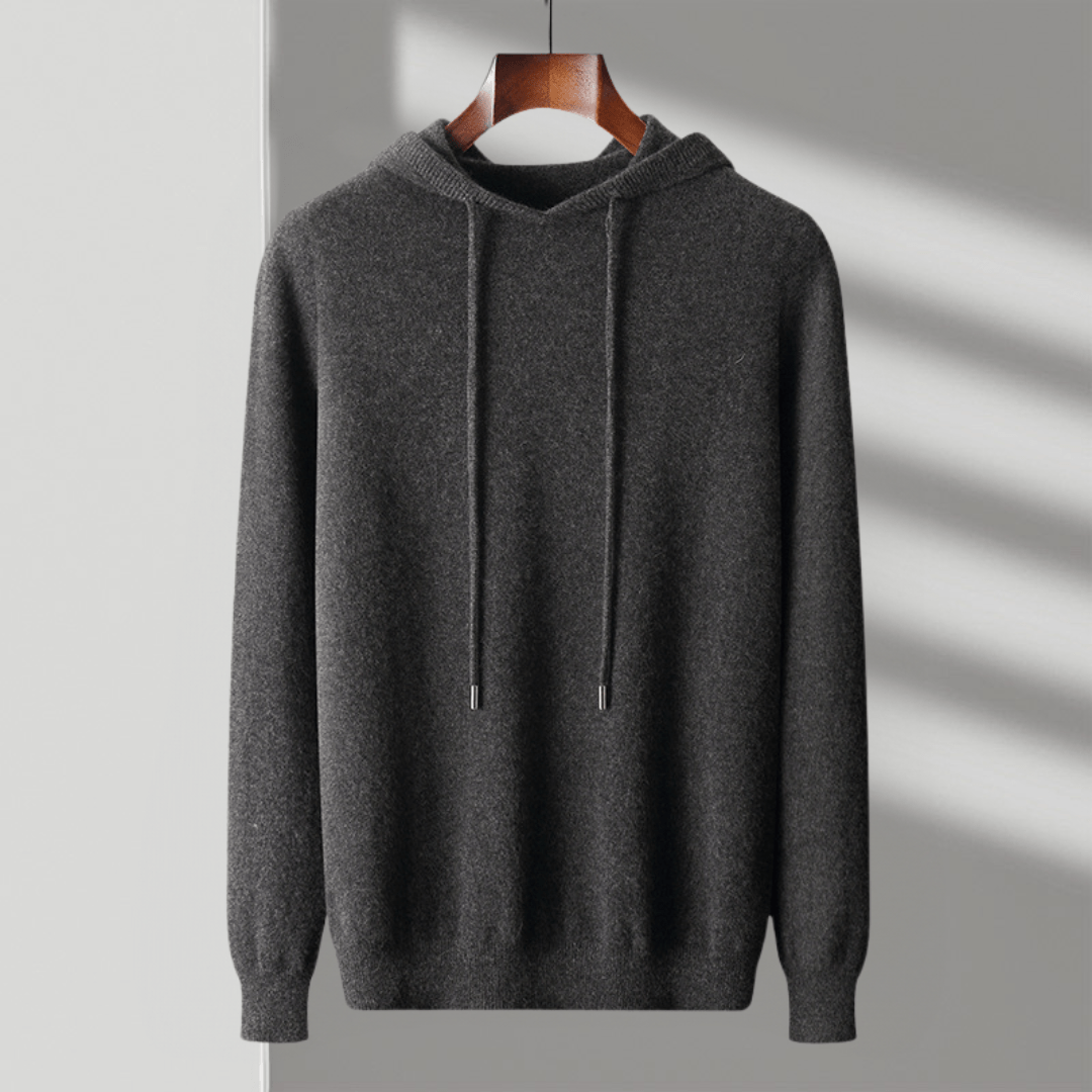 Veyden — Extra-Fine Merino Wool Hoodie with Moisture-Wicking Knit