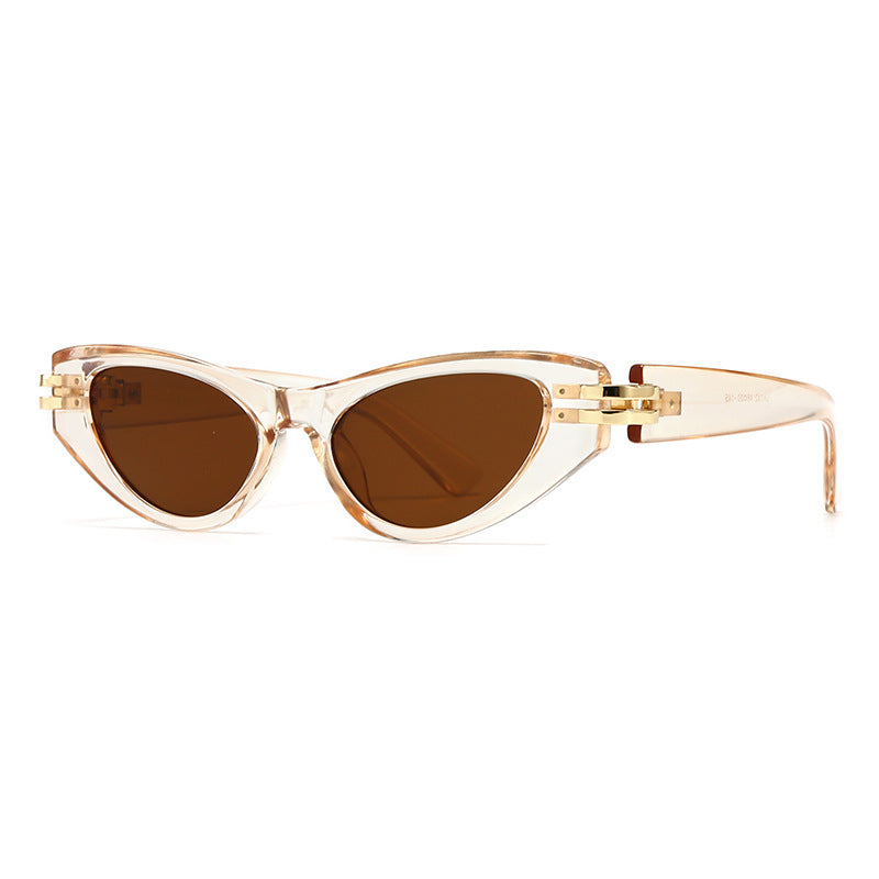 Vessara — Retro Cat-Eye Sunglasses with Gradient UV Protection
