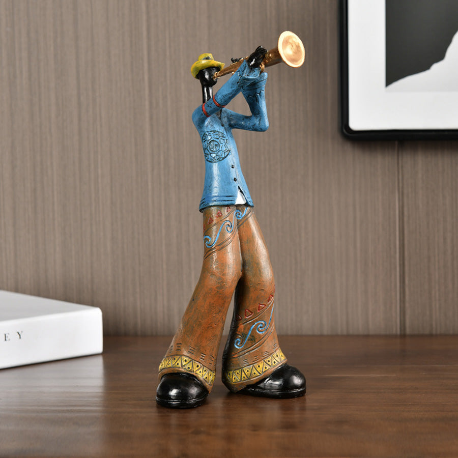 VendraJazz — Handcrafted Abstract Jazz Figurine Sculptures for Decor