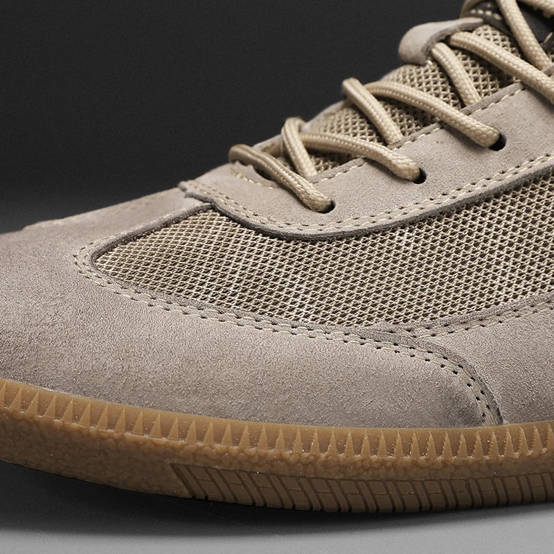 Liano Heritage — Italian Genuine Leather Sneaker with Durable Comfort