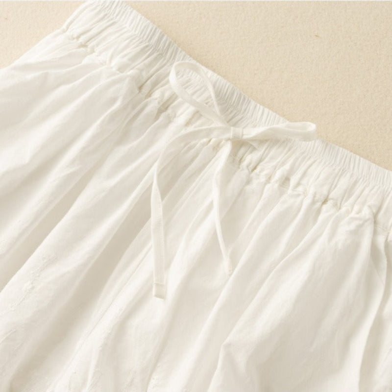 BreezyLinen Shorts™ — Experience Effortless Cool Comfort and Feminine Elegance All Day